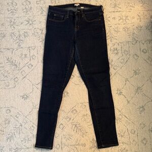 J. Crew Dark Indigo Skinny Jeans